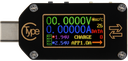 USB 3.0 spænding-/strømtester m. LCD display - USB-C, BT