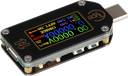 USB 3.0 spænding-/strømtester m. LCD display - USB-C, BT