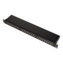 19" CAT6 Patch Panel - 24 Port, STP, Sort, EconLinie