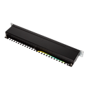 19" CAT6 Patch Panel - 24 Port, STP, Sort, EconLinie