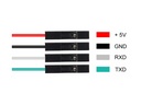 USB 2.0 til UART TTL konverterkabel - A han til 4P hun (1m)