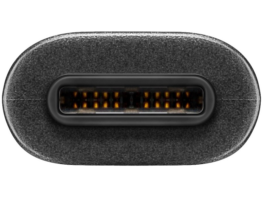 USB 2.0 kabel - USB-C han til Micro B han, Sort (0,2m)
