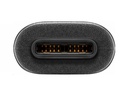 USB 3.1 SuperSpeed kabel - 2 x USB-C han (3A), Sort (1m)