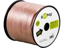 Højttalerledning - 2x2,5mm² OFC, Transparent (metervarer)