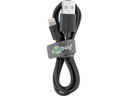 USB 2.0 kabel - A han til 8P Lightning han, Sort (1m)