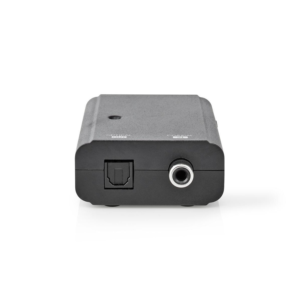 Coax til optisk adapter - RCA (Digital) ind, TOSLINK ud