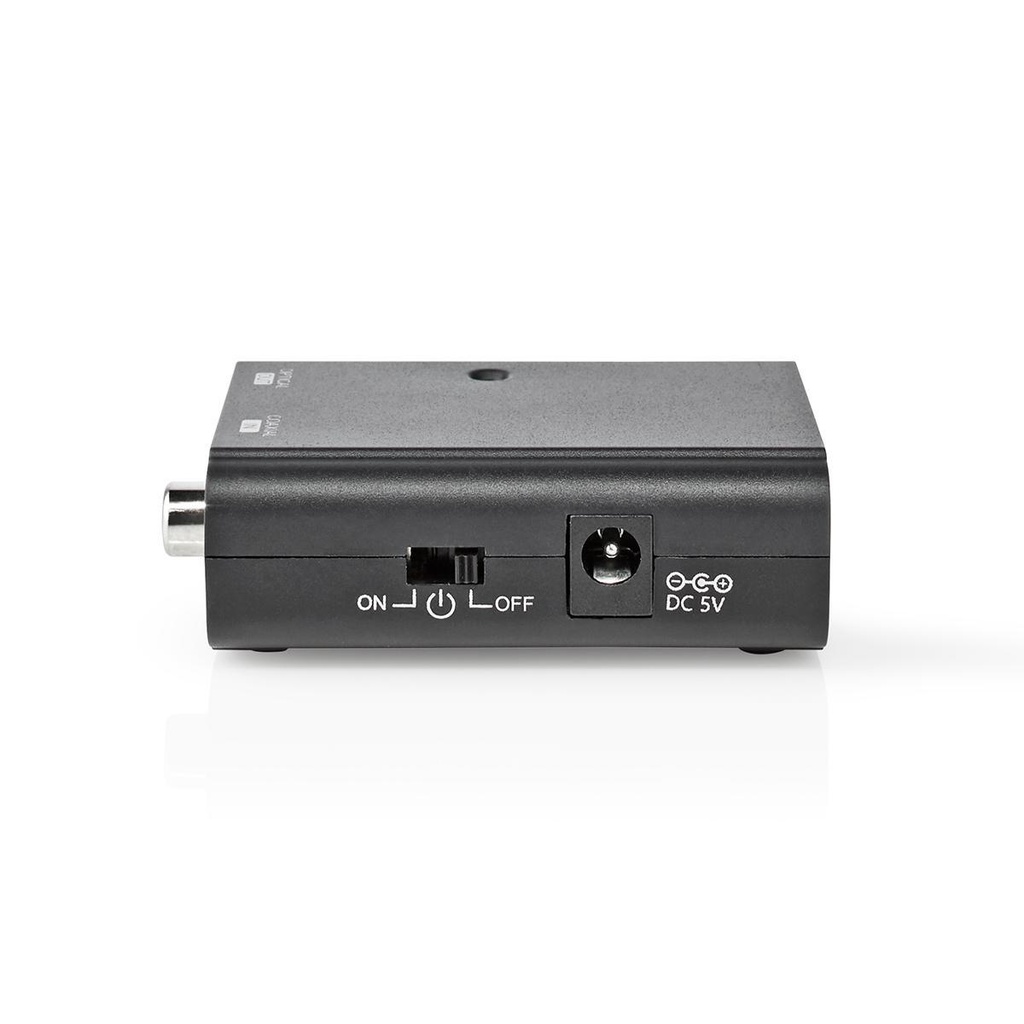 Coax til optisk adapter - RCA (Digital) ind, TOSLINK ud