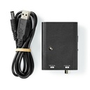 Coax til optisk adapter - RCA (Digital) ind, TOSLINK ud