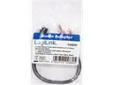 Headset til PC adapter - 4pol JACK hun > 2 x st. JACK han