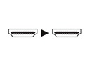 HighSpeed HDMI kabel - HDMI han til 90° HDMI han m.E (1,8m)