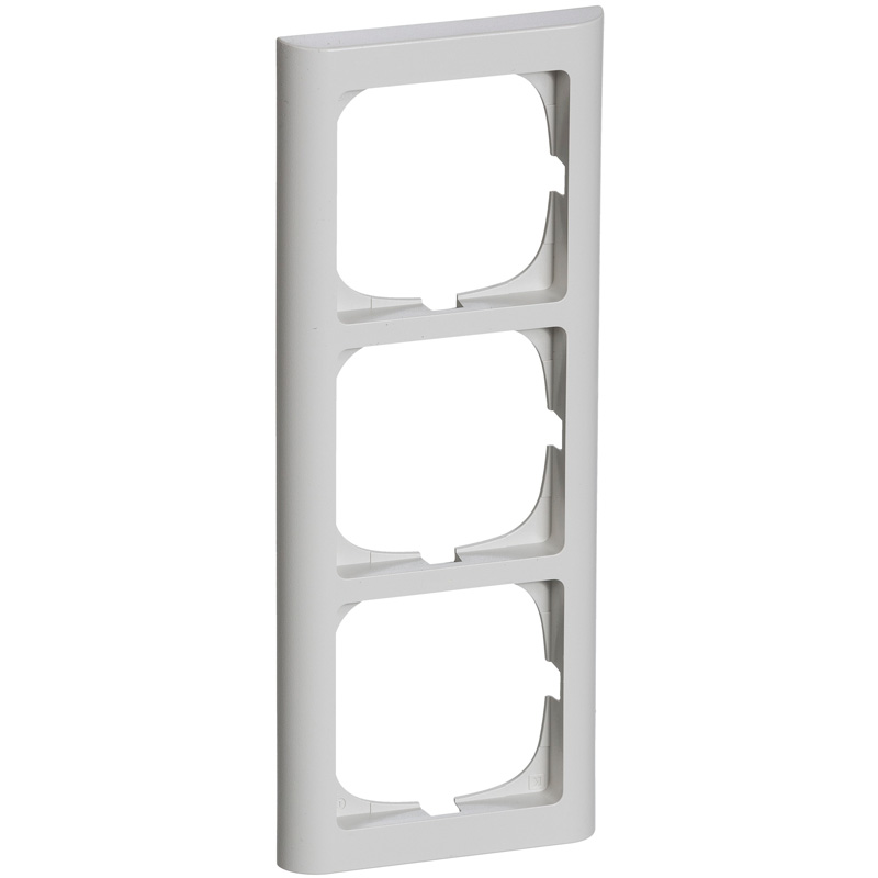 LK Fuga ramme Softline 63 3m - lysegrå