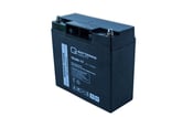 Q-Batteries 12LSX-17 12V 17Ah 10-års AGM batteri