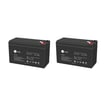 Bly Akku K2 12V-7,2 Ah T1 - 2 pak