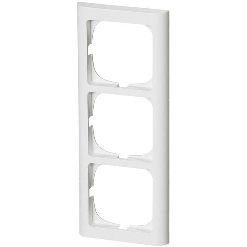 LK Fuga ramme Softline 63 3m - hvid