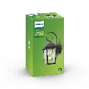 Buzzard wall lantern black 1x60W 230V