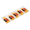 Ledning mærk cli 2-4 gul/sort 4(P100)