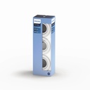 DONEGAL recessed white 3xNW 230V