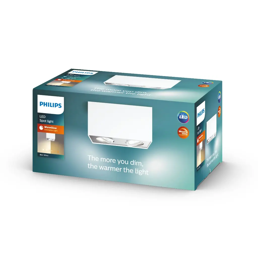 BOX special form white 2x4.5W SELV WGD
