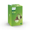 Raindrop wall lantern bronze 1x60W 230V