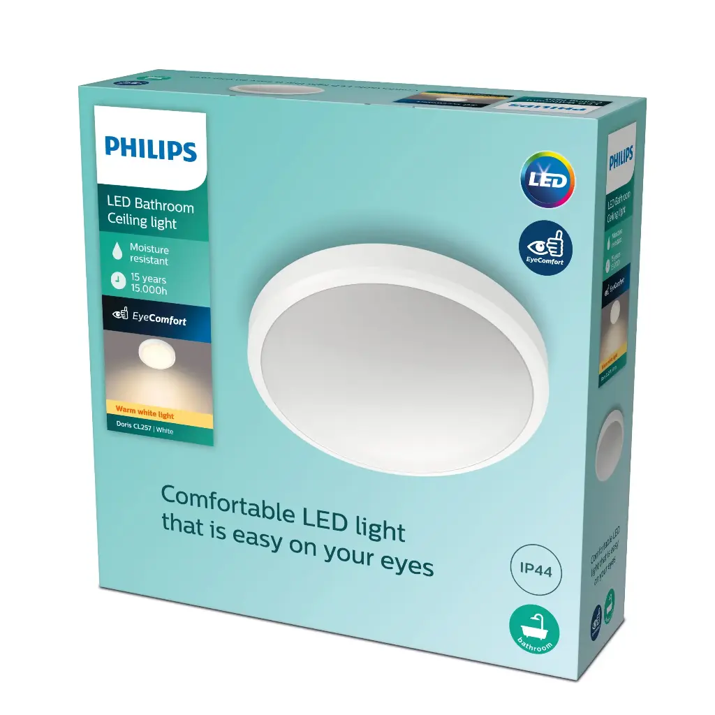 DORIS CL257 EC RD 17W 27K W HV IP44 06