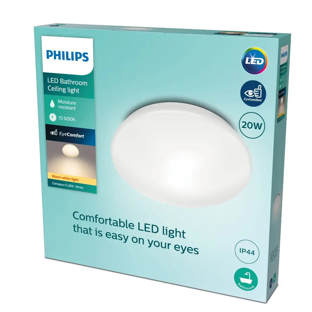 CANOPUS CL259 RD 20W 27K W HV IP44 06