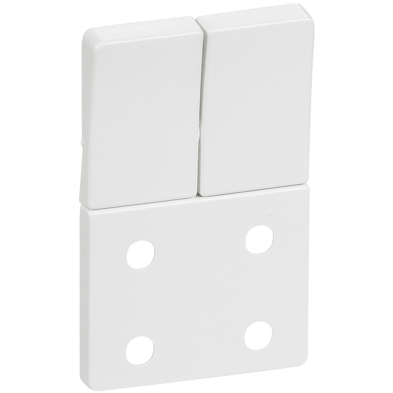 Fuga Tangent dobb stikkontakt hvid