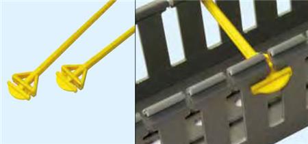 LEDNINGSHOLDER TIL LEDNINGSKANALER GUL