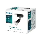 Limbali single spot black 1x50W 230V