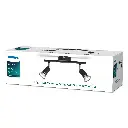 Limbali bar/tube black 2x50W 230V