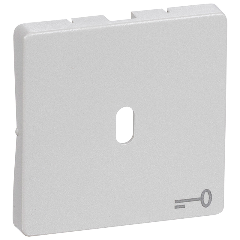 Fuga afdækning til afbryder f. nøgle lysegrå