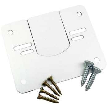 Reparationsbeslagsæt 70 x 55 x 1 mm til låger/skabe, m/skruer