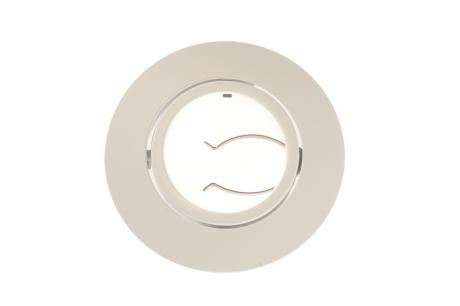 DIOSPOT OPTI OUTDOOR rund frontring hvid