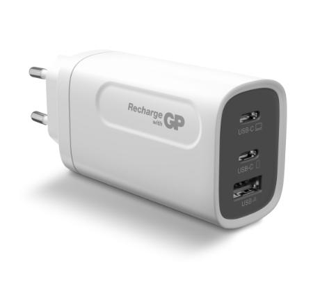 GP Stikkontakt opladeadaptor USB og 2xUSB-C 65W
