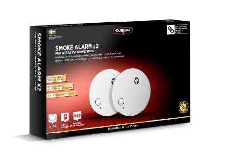 SA423WS OPTISK RØGALARM TRÅDLØS SYSTEM LINK 868MHz