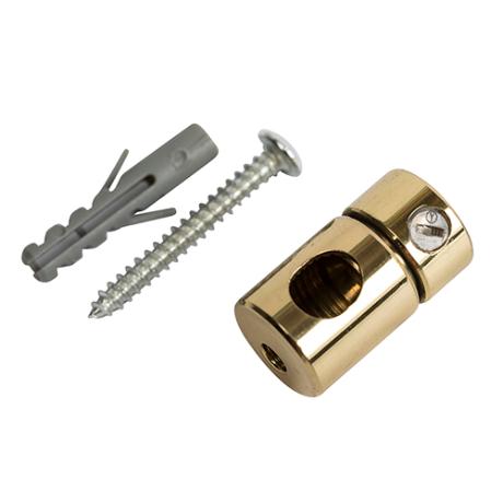 Ledningsophæng m/aflastn. messing