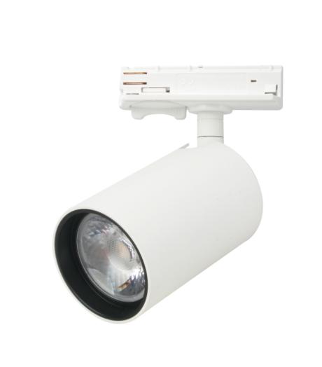 DIOTRACK 1-F spot Danny maxi LED spot hvid