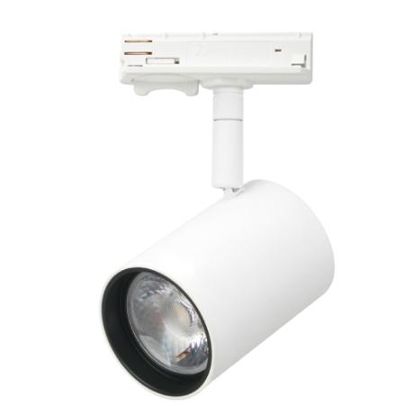 DIOTRACK 1-F spot Rulle E LED spot hvid