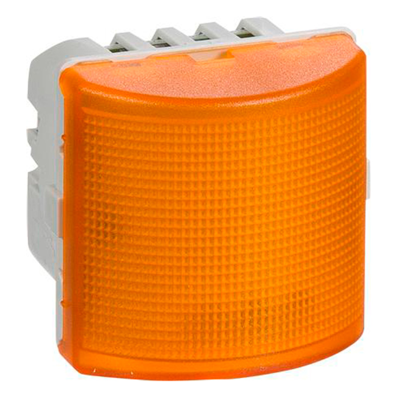 Fuga LED gul signallampe 230V konstant/blink