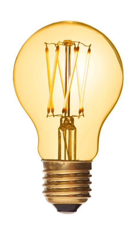 DANLAMP LED std. de luxe gold 2W 920 100lm E27