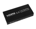 HDMI 2.0 splitter - 1 ind til 4 ud (UltraHD)