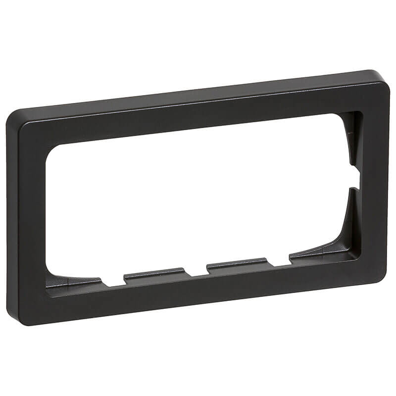 LK Fuga ramme Baseline 63 2m vandret - koksgrå