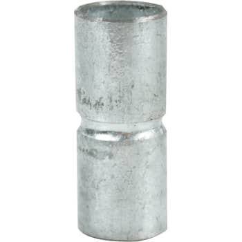 MUFFE KORT 50MM (2") VARMGALVANISERET