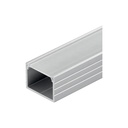 Aluprofil 18x13 LED strip - Bred, 1 meter, inkl. matteret cover og klips, IP65 og IP68