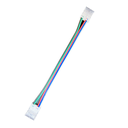 Samler med ledning til LED strip - 12mm, RGB COB, IP20, 5V-24V (DK)