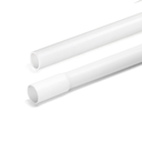 Hvid PVC Flared Elektrisk Rør - 16mm x 2m - 3 års garanti