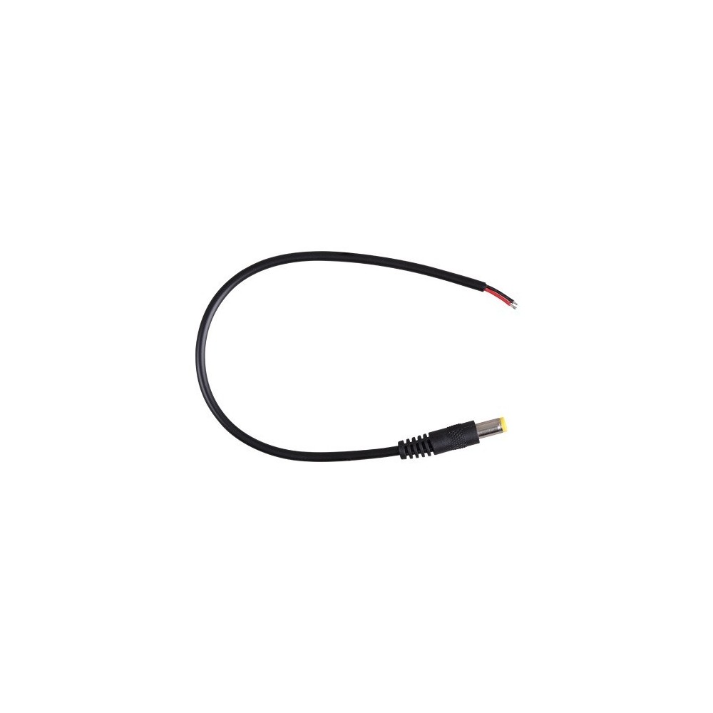 DC hanstik - Sort til LED strips, 5V-48V