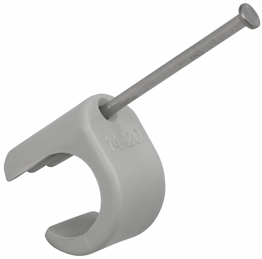 CLIPS 14-20 L45 GRÅ 50STK