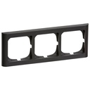 LK Fuga ramme Softline 63 3m vandret - koksgrå