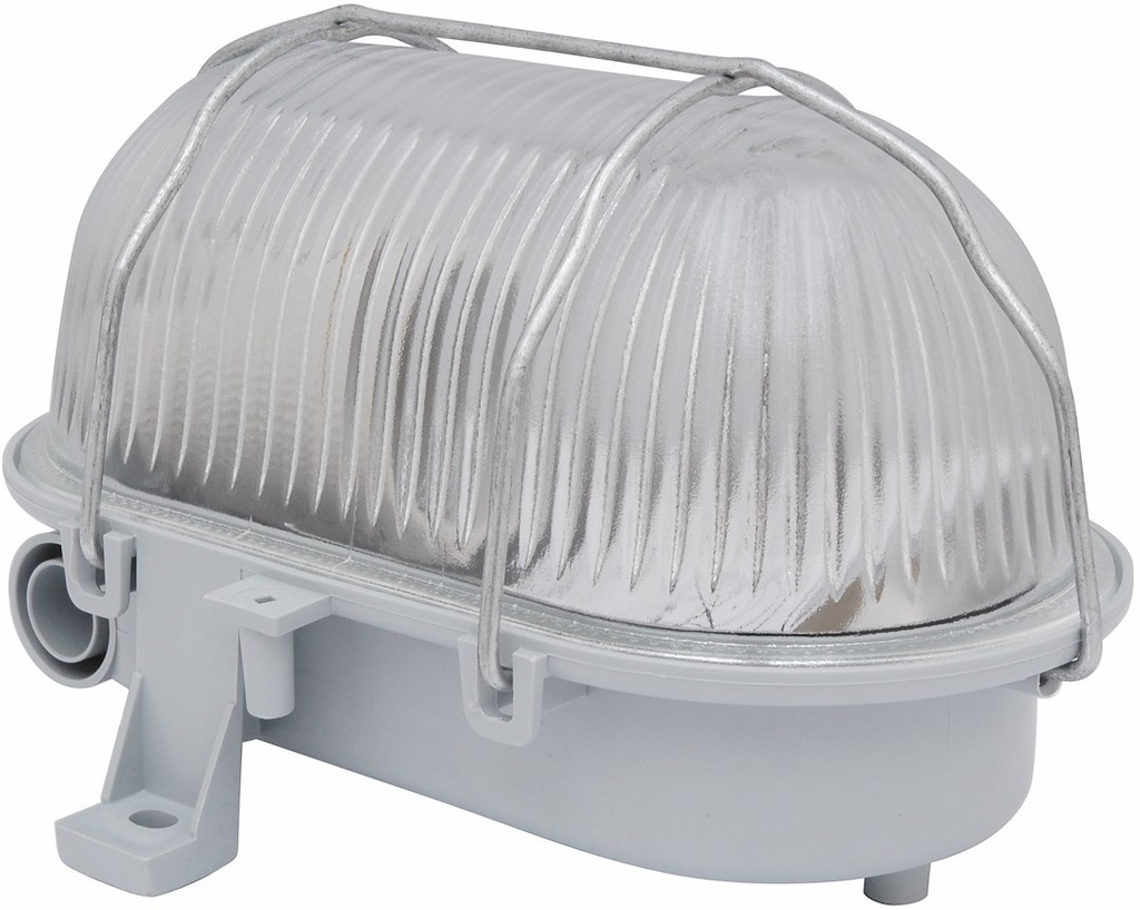 SKOTLAMPE M/GITTER 60W IP44