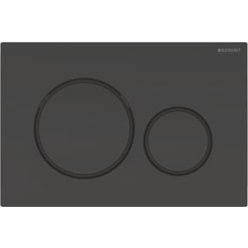 Geberit Sigma 20 betjeningsplade i sort/mat sort